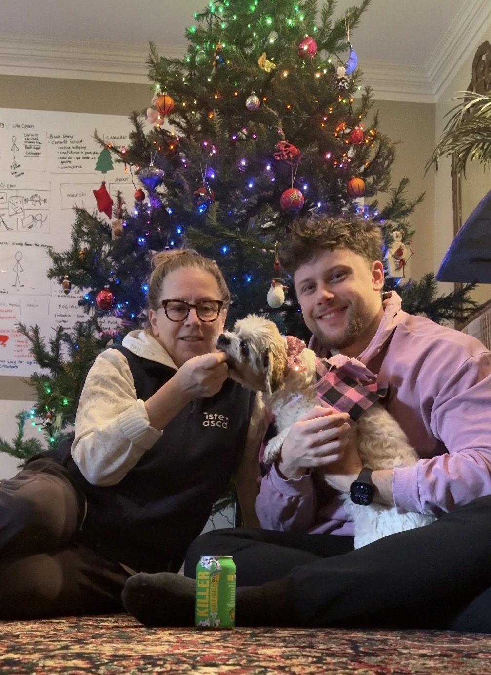 Luke Crowson with family - the personal side of brand building